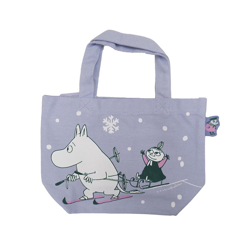 MOOMIN カラーマチ付きランチバック/ムーミンとリトルミイ